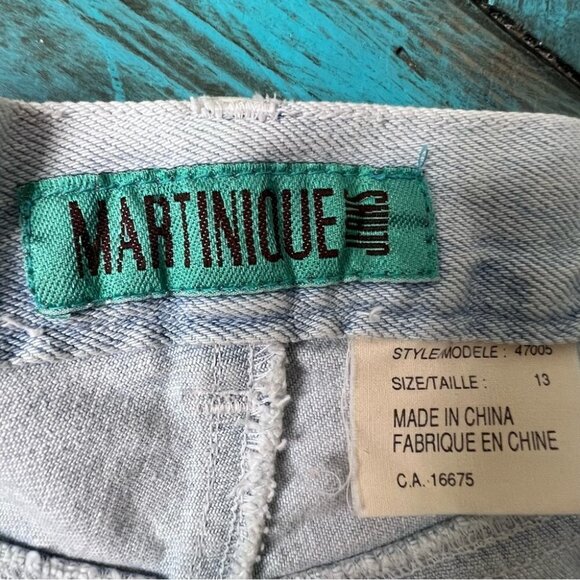 Vintage Martinique Mom Jeans High Rise 100% Cotton - Picture 11 of 11
